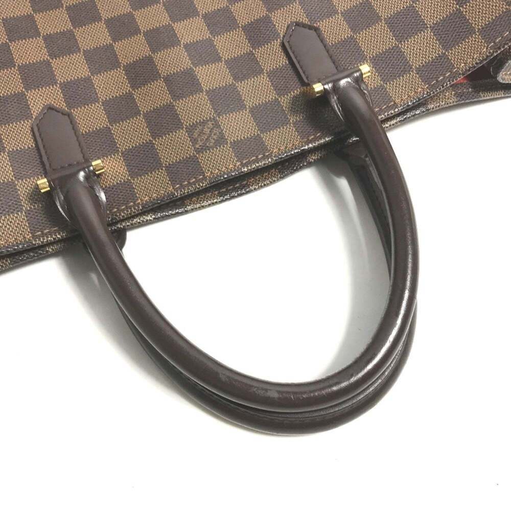 LOUIS VUITTON Brown Damier Canvas Tote Bag - Picture 8 of 12